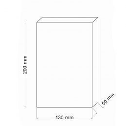 Gąbka Do Filtra Drobnoziarnista 40Ppi 20X13X5Cm Happet