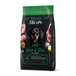 Fitmin Dog For Life Lamb&Rice Mini 12Kg