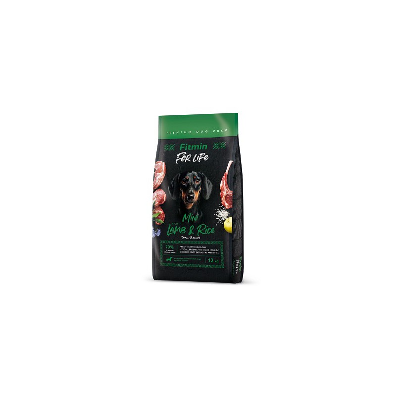 Fitmin Dog For Life Lamb&Rice Mini 12Kg