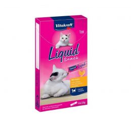 Vitakraft Cat Liquid Snack Przysmak Z Kurczakiem I Tauryną Dla Kota 6Szt