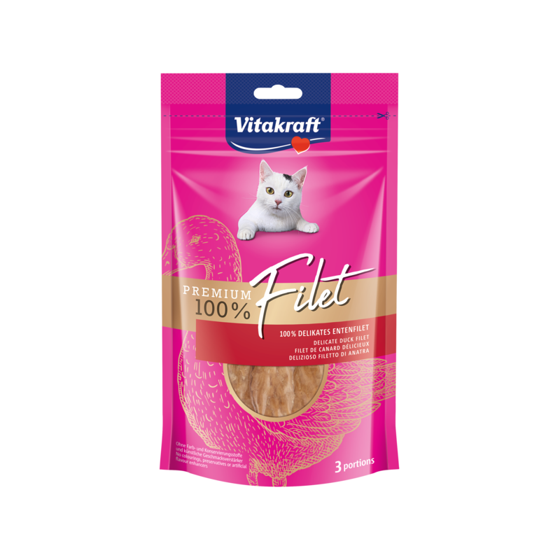 Vitakraft Premium Filet Kaczka 54G Przysmak/Kot