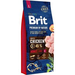 Brit Premium By Nature Adult L - Sucha Karma Dla Psów Dorosłych Dużych Ras - 15 Kg