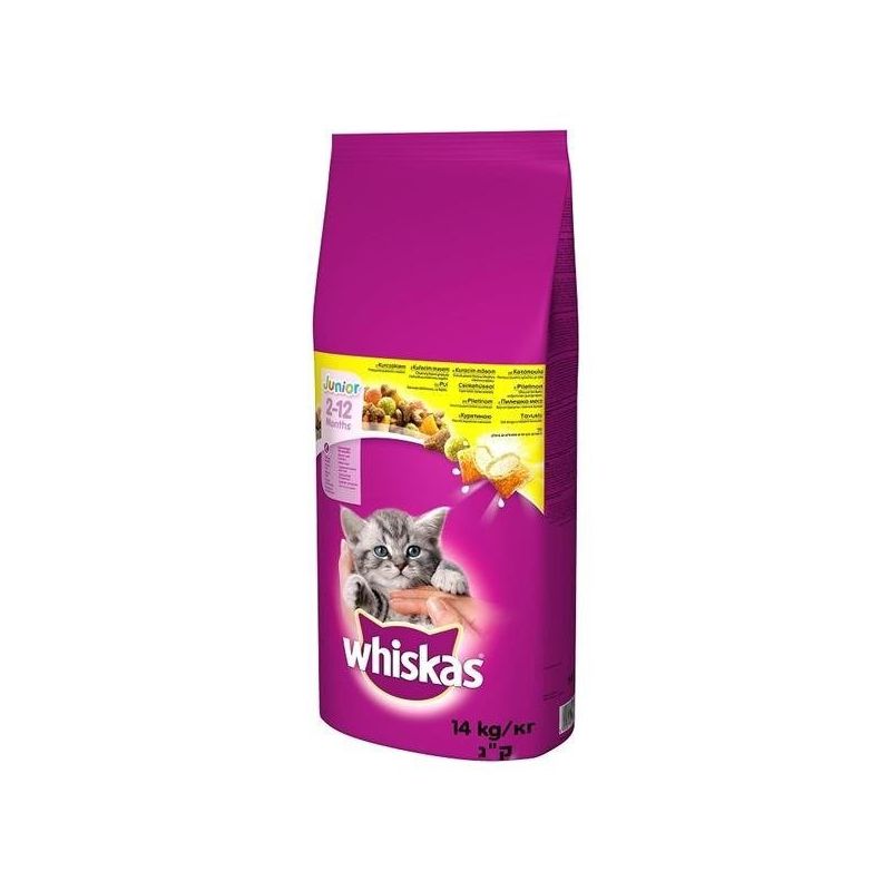 Whiskas Junior Z Kurczakiem - Sucha Karma Dla Kota - 14 Kg