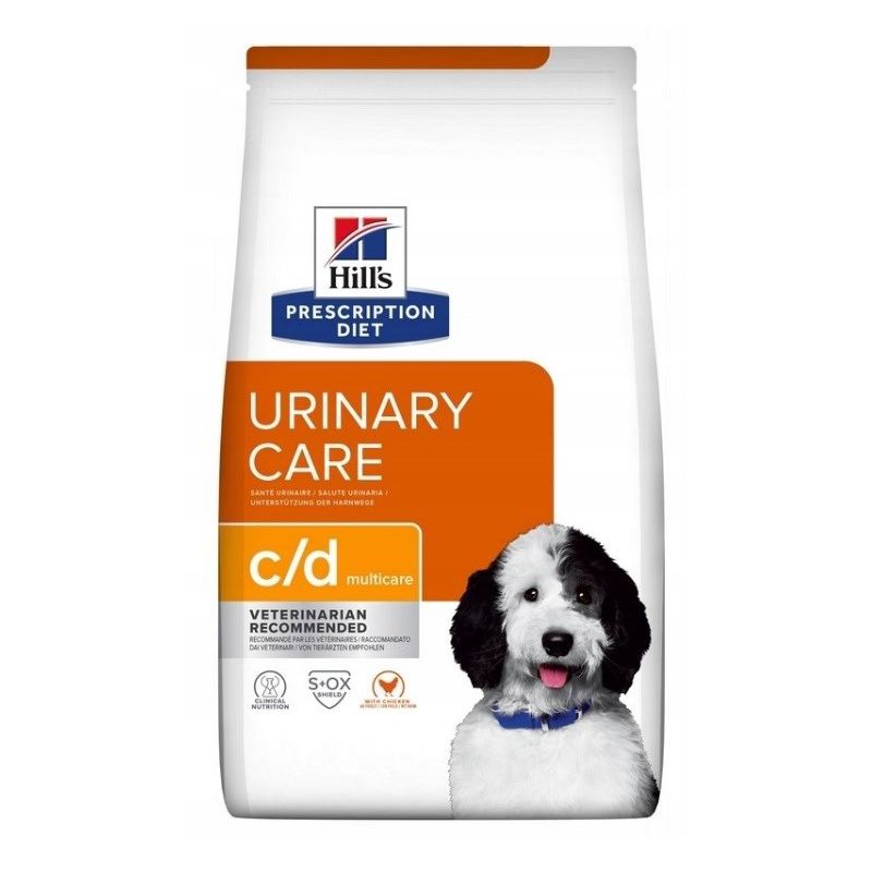 Hill's Prescription Diet Urinary Care C/D Multicare Canine - Sucha Karma Dla Psa - 4 Kg