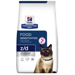 Hill's Prescription Diet Feline Food Sensitivities Z/D - Sucha Karma Dla Kota - 1,5 Kg