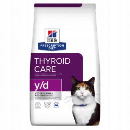 Hill's Thyroid Care Y/D - Sucha Karma Dla Kota - 1,5 Kg