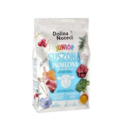 Dolina Noteci Premium Junior Suszona Jagnięcina - Suszona Karma Dla Szczeniąt - 4 Kg