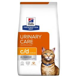 Hill's Prescription Diet Feline C/D Urinary Care - Sucha Karma Dla Kotów Z Chorobami Układu Moczowego - 1,5 Kg