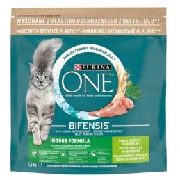 Purina One Bifensis Indoor Formula - Sucha Karma Dla Kota - 1,5 Kg