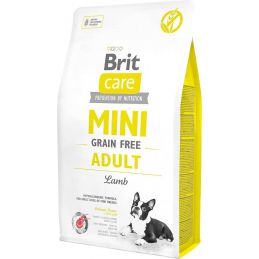 Brit Care Mini Grain Free Adult Lamb - Sucha Karma Dla Psów Dorosłych Małych Ras - 2 Kg