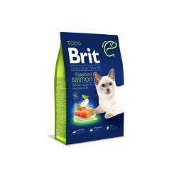 Brit Dry Premium By Nature Sterilized Z Łososiem - Sucha Karma Dla Kotów - 1,5Kg