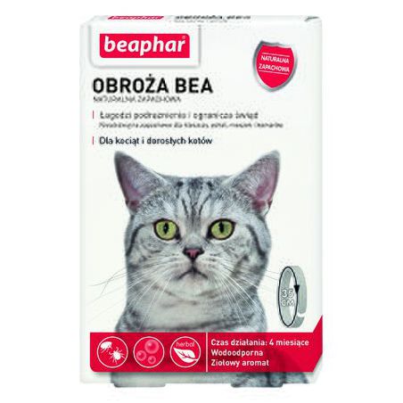 Beaphar Obroża Bea Naturalna Zapachowa Dla Kociąt I Kotów