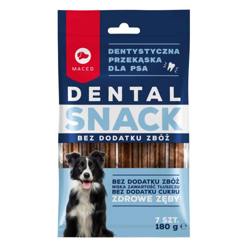 Maced Dental Snack Bez Dodatków 180G