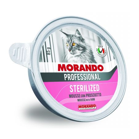 Morando Pro Kot Sterilized Miseczka Z Szynką 85G