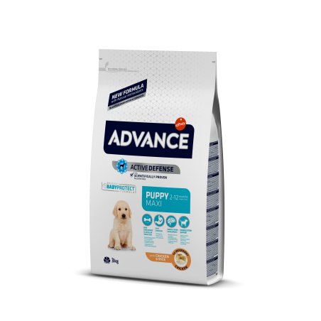 Advance Puppy Protect Maxi - Sucha Karma Dla Szczeniąt Ras Dużych 3Kg [513319]