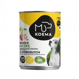 Koema Mokra Karma Dla Psa Z Kaczką, Puszka 400G