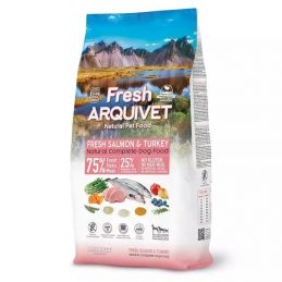 Arquivet Fresh - Półwilgotna Karma Dla Psa - Łosoś Z Indykiem - 10Kg