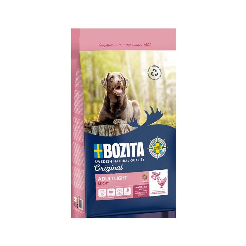 Bozita Original Adult Light Kurczak  - Sucha Karma Dla Psa - 12 Kg