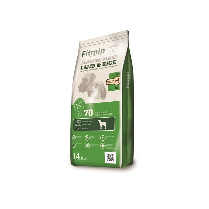 Fitmin Dog Medium Maxi Lamb & Rice 3Kg