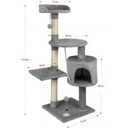 Drapak Dla Kota 117 Cm Ct12