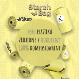 Starchbag Biodegradowalne Woreczki Na Odchody 8X15 Szt. (Zielone)