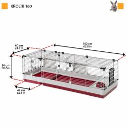 Ferplast Krolik 160 - Klatka Dla Królika