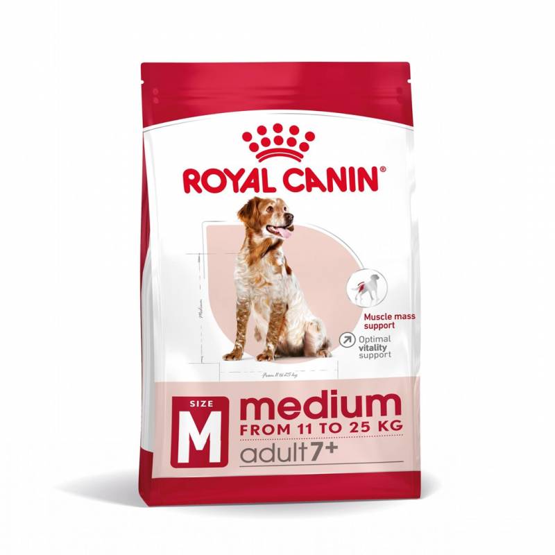 Royal Canin Shn Medium Adult 7+ - Sucha Karma Dla Psa Dorosłego - 15 Kg