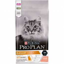 Purina Pro Plan Optiderma Elegant - Karma Sucha Dla Dorosłych Kotów - 10Kg