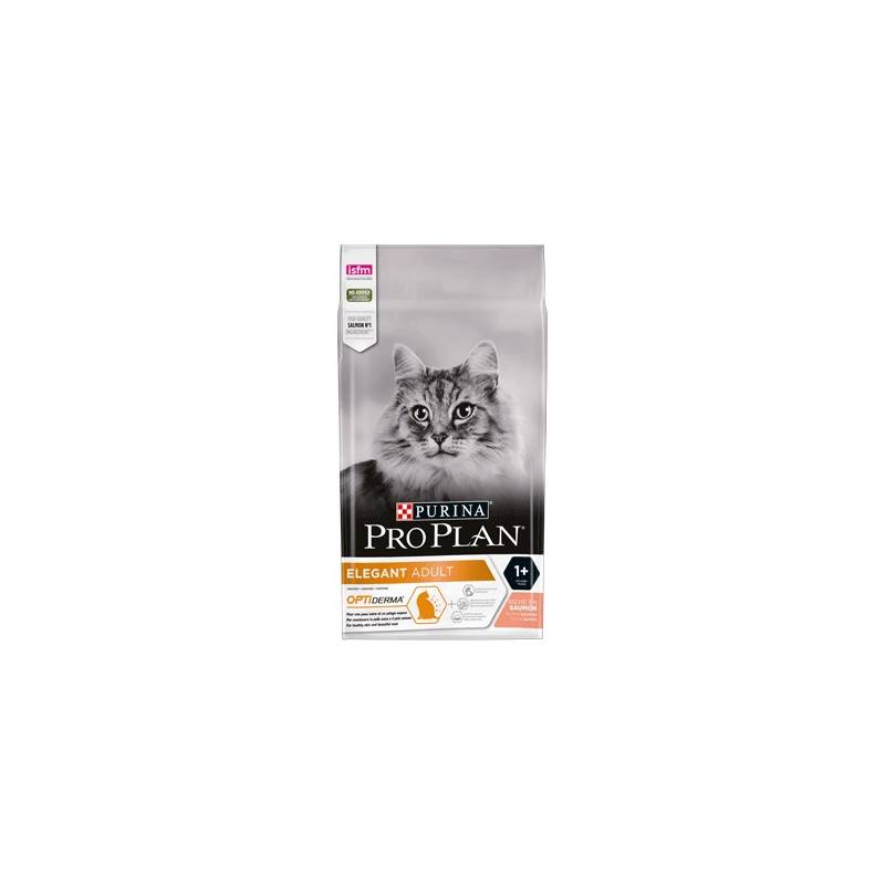 Purina Pro Plan Optiderma Elegant - Karma Sucha Dla Dorosłych Kotów - 10Kg