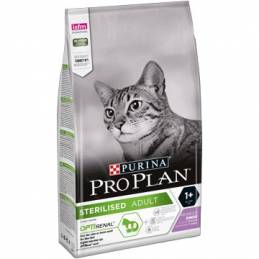 Purina Pro Plan Sterilised Optirenal Bogata W Indyka - Sucha Karma Dla Kota - 10Kg