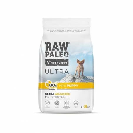 Vetexpert Raw Paleo Ultra Indyk Mini Puppy 8Kg