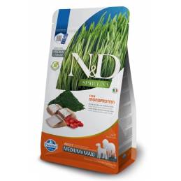 Farmina N&D Spirulina Herring Adult Medium&Maxi - Sucha Karma Dla Psa - 7 Kg