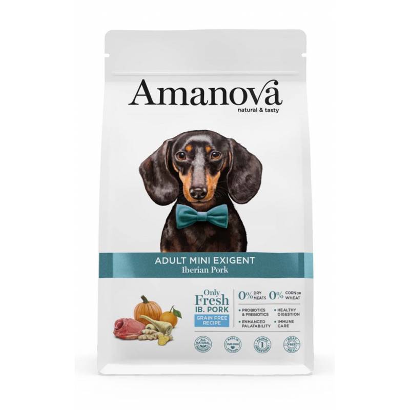 Amanova Adult Mini Exigent Iberian Pork 7Kg