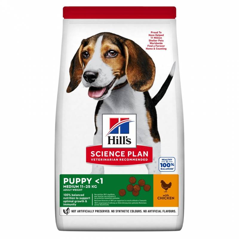 Hill's Science Plan Canine Puppy Chicken Dog 14Kg