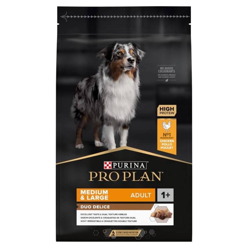 Purina Pro Plan Duo Delice Medium&Large Adult - Sucha Karma Dla Psa - 10 Kg