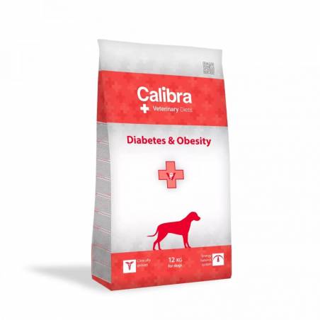 Calibra Veterinary Diets Diabetes /Obesity - Karma Dla Psa - 12 Kg