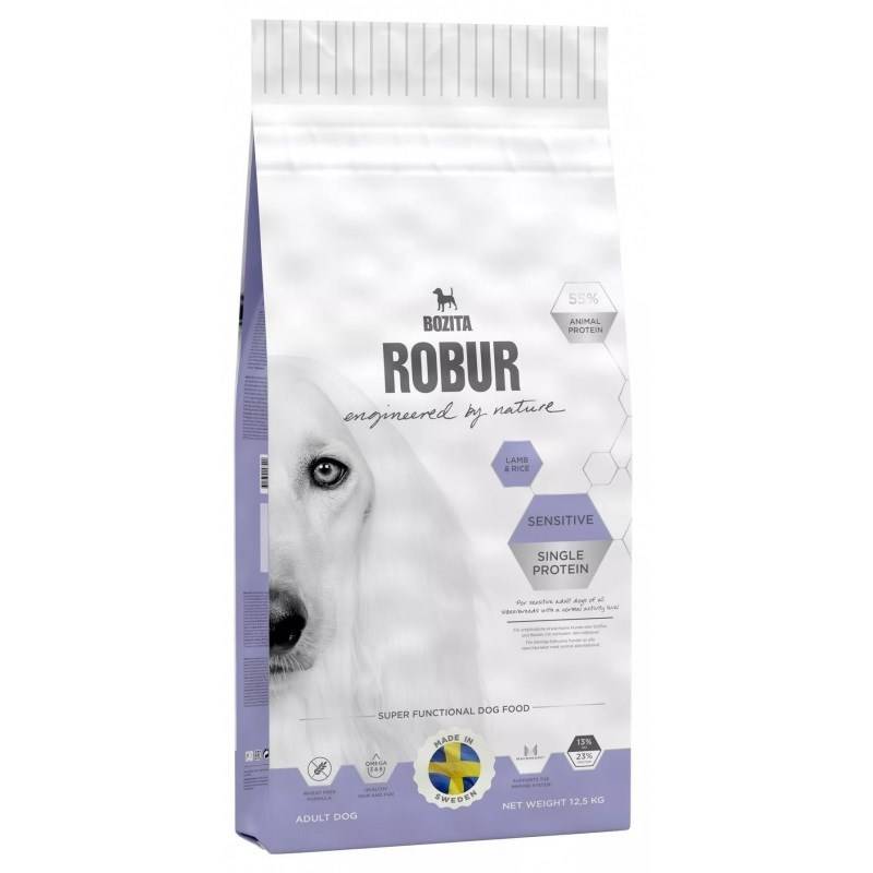 Bozita Robur Sensitive Single Protein Lamb 12,5Kg