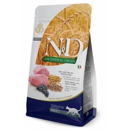 Farmina N&D Ancestral Grain Lamb & Blueberry Adult - Sucha Karma Dla Kota - 5Kg