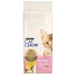 Purina Cat Chow Kitten Chicken - Sucha Karma Dla Kociąt - 15 Kg