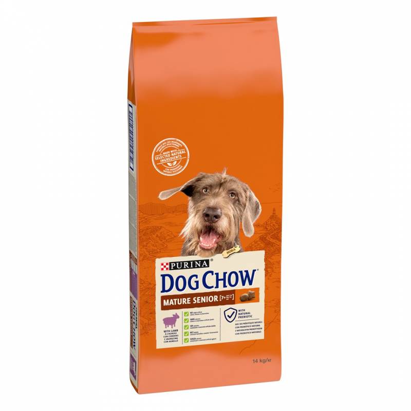 Purina Dog Chow Mature Senior Z Jagnięciną - Sucha Karma Dla Psa - 14 Kg