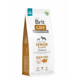 Brit Care Grain-Free Senior & Light Salmon – Sucha Karma Dla Psa - 12 Kg