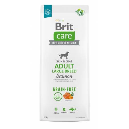 Brit Care Grain-Free Adult Salmon Large Breed - Sucha Karma Dla Psa - 12 Kg