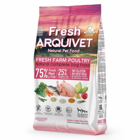 Arquivet Fresh Kurczak I Ryba Oceaniczna - Półwilgotna Karma Dla Psa - 10 Kg