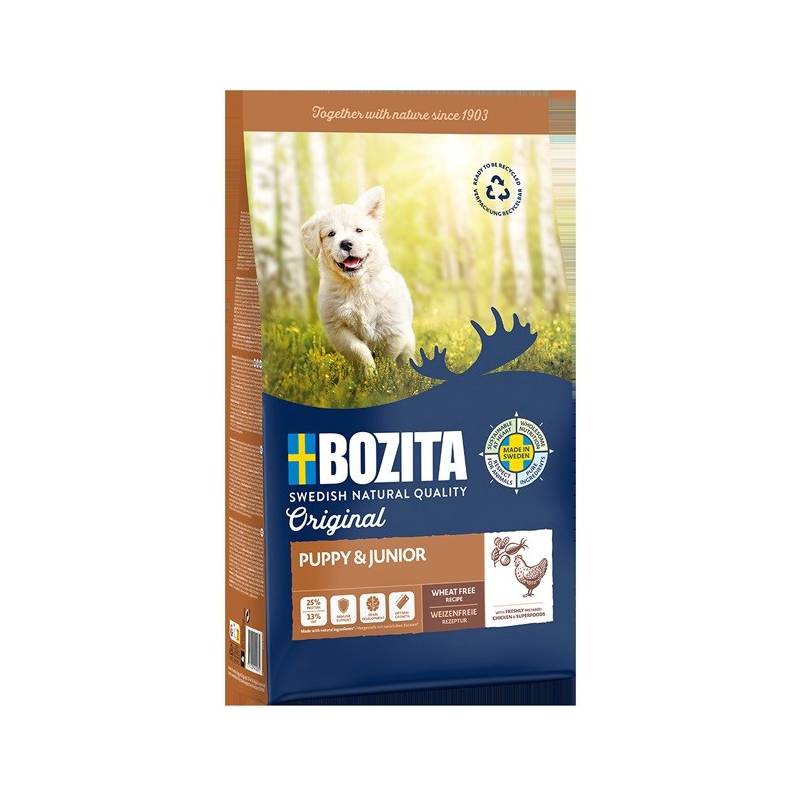 Bozita Original Puppy & Junior Kurczak  - Sucha Karma Dla Psa - 12 Kg