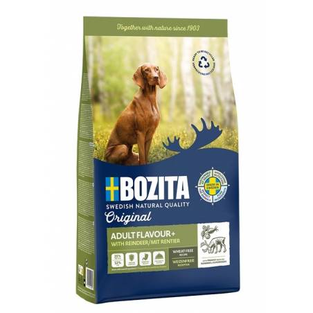 Bozita Original Adult Flavour Plus Z Reniferem  - Sucha Karma Dla Psa - 12 Kg