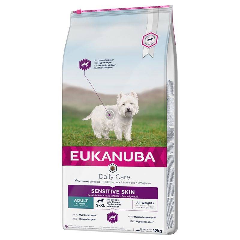 Eukanuba Daily Care Sensitive Skin 12Kg