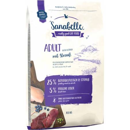 Bosch Sanabelle Adult Ostrich - Struś 10Kg