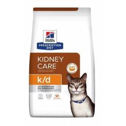 Hill's Prescription Diet Feline K/D Kidney Care - Sucha Karma Dla Kotów Z Chorobami Nerek - 3 Kg