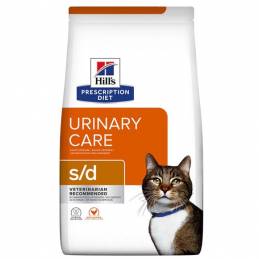 Hill's Prescription Diet S/D Urinary Care Feline - Sucha Karma Dla Kota - 3 Kg