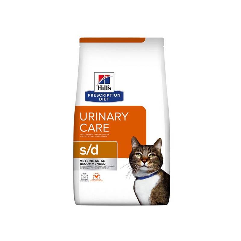 Hill's Prescription Diet S/D Urinary Care Feline - Sucha Karma Dla Kota - 3 Kg